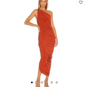 Norma Kamali Diana dress - Cinnamon. NWT.